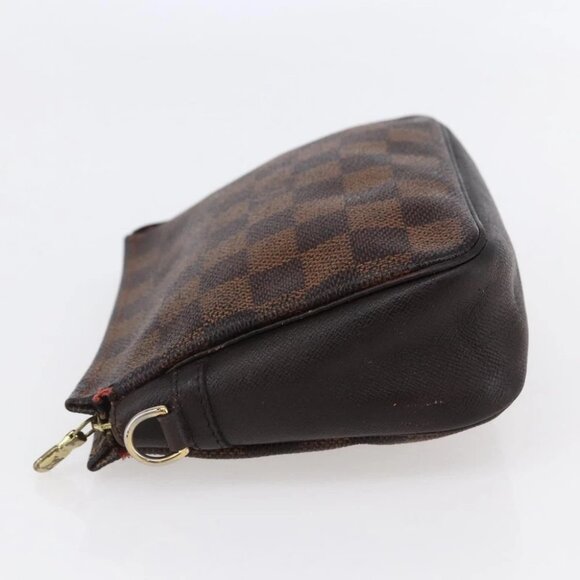 LOUIS VUITTON Damier Ebene Trousse makeup Pouch - Picture 5 of 16